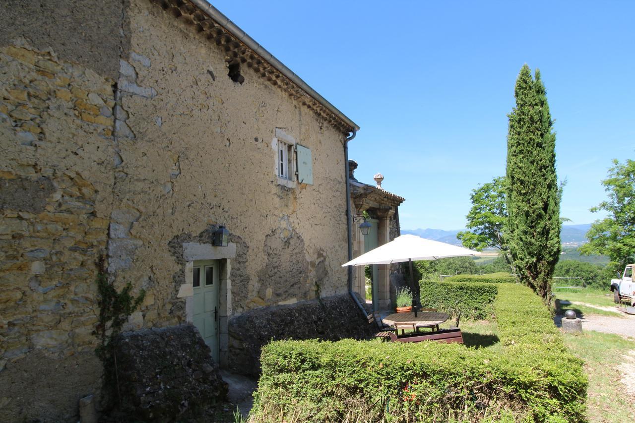 Chateau De Fontblachere Saint-Lager-Bressac Kültér fotó